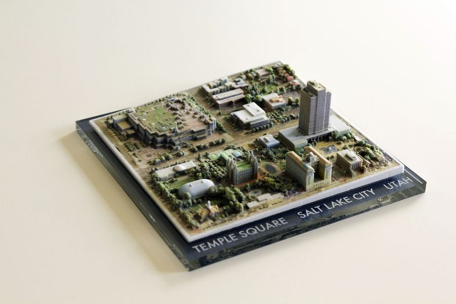 پرینت سه بعدی شهرهای سراسر دنیا، مستقیماً از گوگل ارث